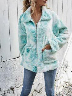 Women's Long Zipper Winter Coat